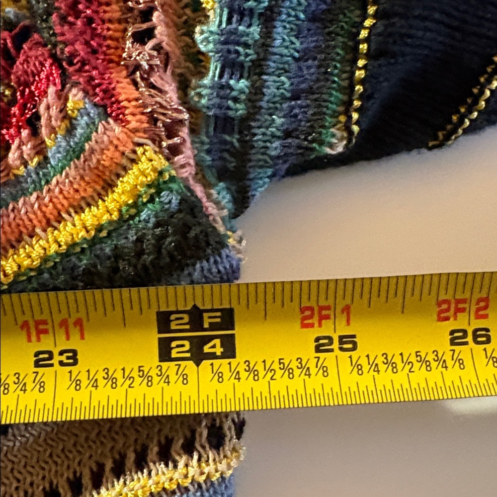 POLO RALPH LAUREN Blue Label Serape Southwestern Wrap Sweater - Picture 13 of 15